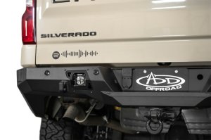 GMC 1500 Bumper - Rear - Addictive Desert Designs - Stealth Fighter - Hammer Black - `22-`27 GMC 1500 Bumper - Rear - Addictive Desert Designs - Stealth Fighter - Hammer Black - `22-`27